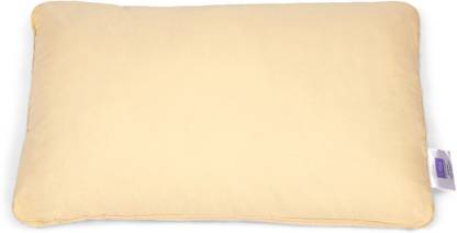 Hush Standard Polyester Fibre Solid Sleeping Pillow Pack of 1