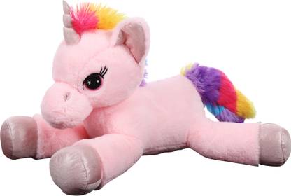 Mirada Cuddle Plush Unicorn Soft Toy with Horn  - 52 cm