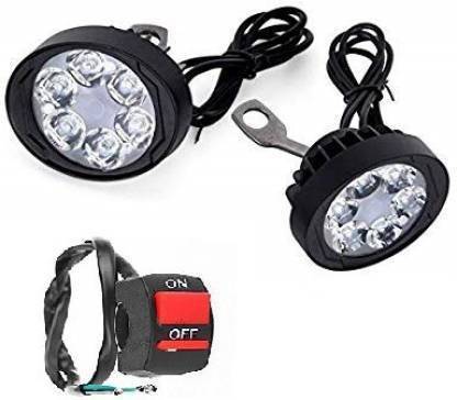 auto trends LED Mirror Light with Switch Headlight Motorbike LED (12 V, 40 W)
