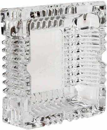 BEJAN DARUWALA square shaped ash tray 1 Clear Glass Ashtray