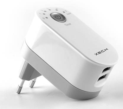 xech 12 W 2.1 A Multi-pin Wall Charger for Mobile with Detachable Cable