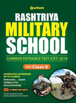Rashtriya Military School Class 6th Guide 2019  - With 3 Practice Sets