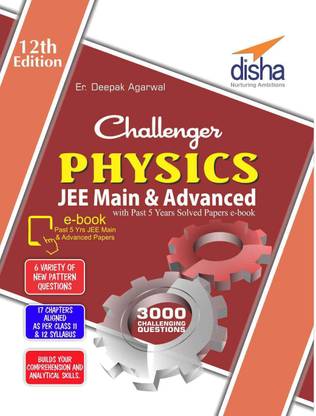 Challenger Physics for Jee Main & Advanced with Past 5 Years Solved Papers eBook (12th Edition)