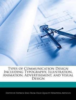 Types of Communication Design Including Typography, Illustration, Animation, Advertisement, and Visual Design