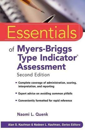 Essentials of Myers-Briggs Type Indicator Assessment