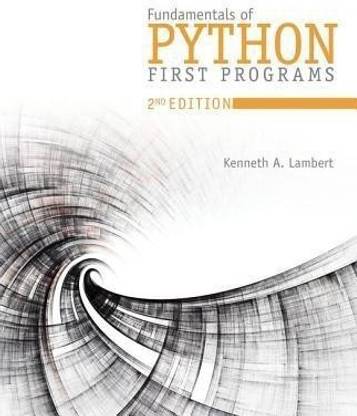 Fundamentals of Python