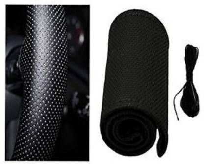 s मंगलम हाथ से सिला हुआ स्टीयरिंग कवर Mahindra Reva, Tata, Mini, Datsun, Fiat, Skoda, Honda, Maruti WagonR, Kwid, Omni, Baleno, Creta, Polo, New City, Civic, Laura, i20, Swift के लिए