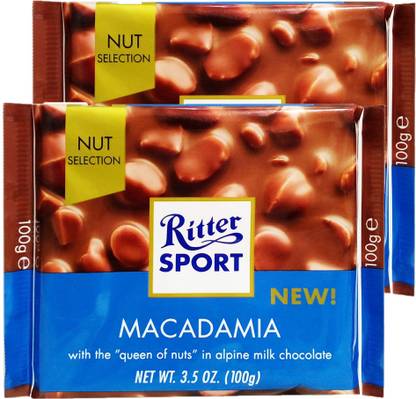 Ritter Sport Macadamia Bars