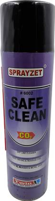 SPRAYZET Safe Clean 6002 Non-flammable, precision synthetic cleaner cum degreaser 700ml Electrical Cleaning Spray