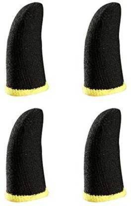 OWO Pubg Anti-Slip Thumb Yellow Finger Sleeve- 4 Pcs Finger Sleeve