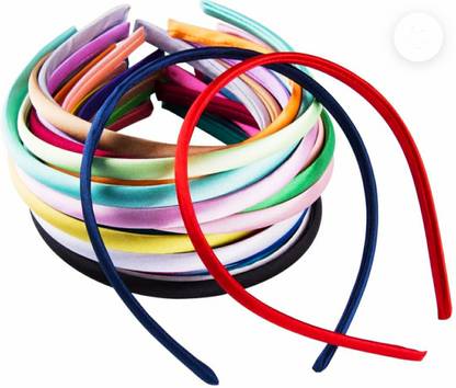 Lovemaking SATIN covered headband Hair band Alice band kids children - School, weddings pack of 12pc Hair Band