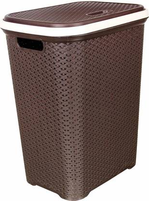 Nilkamal 50 L Brown Laundry Basket