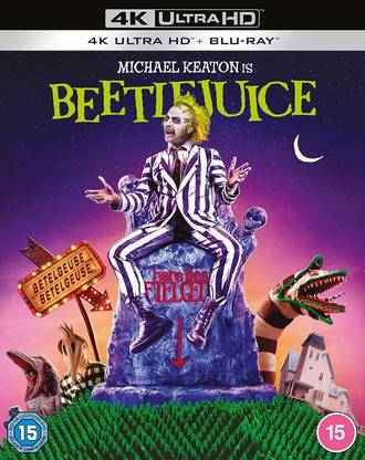 Beetlejuice (4K UHD + Blu-ray) (2-Disc Set) (Region Free) (Slipcase + Fully Packaged Import)