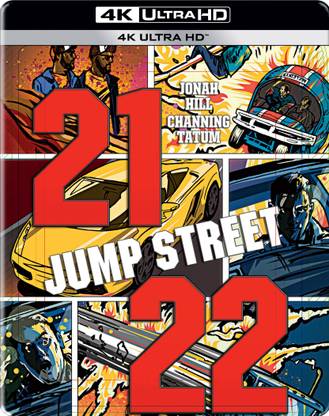 2 Movies Collection: 21 & 22 Jump Street (Steelbook) (4K UHD) (2-Disc)