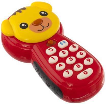 जम्व New Smart Learning 360 Degree Face Rotation & LED Screen Mobile Phone Toys for Kids, Early Education Toys with Music, Lights & Song .