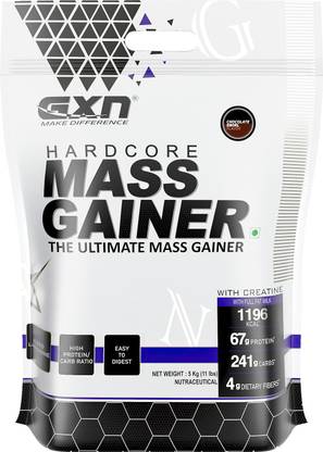 GXN Hardcore Mass Gainer Weight Gainers/Mass Gainers