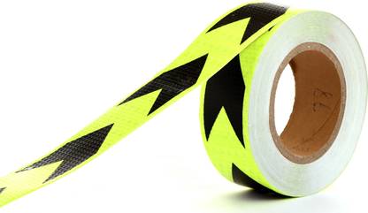 DARIT ES-98 50 mm x 25 m GREEN, Black Reflective Tape