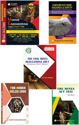 A Complete Guide For Mining Engineering Competitve Exams Pack Of 5 Books Overman Mining Gate Mining Amie Mining Psu First/second Class Managers Mining Sirdar Mining Singareni.ecet Mining Cmr 2017 .coal India Limited Mining.etc.( 2021 Edition Updated)