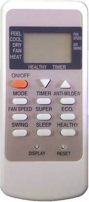 Nij Ac Remote No.135 Ac Remote Control ( Check Image with Old Remote ) IFB & Whirlpool Remote Controller