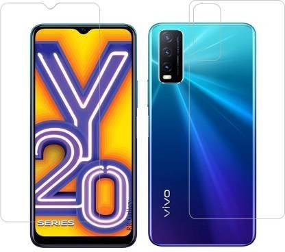 JBJ फ्रंट और बैक स्क्रीन गार्ड vivo y20a के लिए