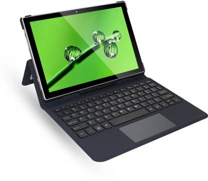 DOMO Slate SLP9KB with Trackpad Keyboard 4G Calling Tablet PC with Glass Touch Screen, Volte, Dual SIM Slots, Octa Core CPU, GPS, Bluetooth 4 GB RAM 64 GB ROM 10.1 inch with 4G Tablet (Grey)