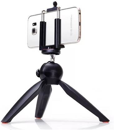 subton Mobile Holder Tripod Camera Stand with 360 Rotation Ball Head for Vlogging, Video Shooting, YouTube etc Compatible with All Mobile Phones, Action & DSLR Cameras Tripod, Tripod Ball Head, Tripod Bracket, Tripod Clamp
