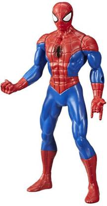 MARVEL Spiderman Toy 9.5-inch Scale Collectible Super Hero Action Figure, Toys for Kids Ages 4 and Up