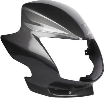 zalak Headlight Visor for Honda CB Shine (Geny Grey) Bike Headlight Visor