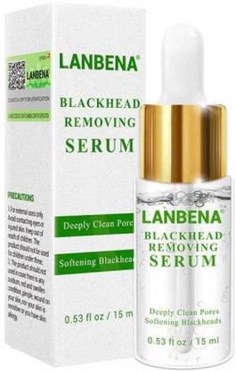 LANBENA Deep Blackhead Softener Nose Black Head Liquid Remover Acne Treatment - 15ml