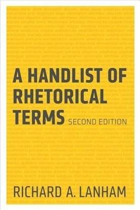 A Handlist of Rhetorical Terms