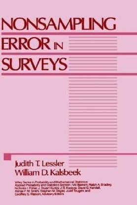 Nonsampling Error in Surveys