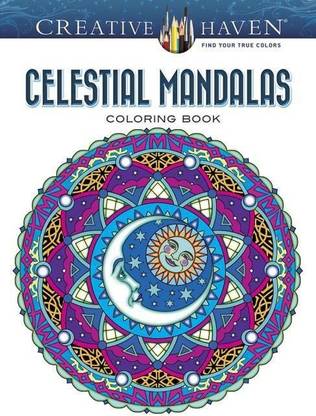 Creative Haven Celestial Mandalas Coloring Book