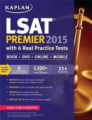 Kaplan LSAT Premier 2015 with 6 Real Practice Tests
