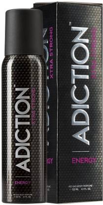 ADDICTION Xtra Strong Energy Perfume Body Spray  -  For Men