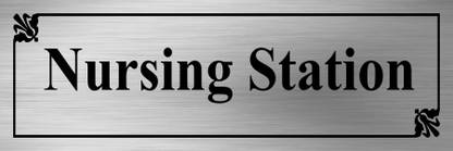 SRD Graphix Nursing Station Emergency Sign