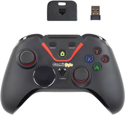 Cosmic Byte EQUINOX QUASAR WIRELESS GAMEPAD WITH PROGRAMMABLE TURBO BUTTONS, BACKLIT FOR PC  Gamepad
