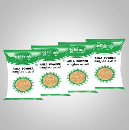 nirmal ayurvedics 100% Seedless Amla Powder|Nellikka Powder 4x100 Grm