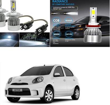 Feelitson LED Headlight for Nissan Micra Active