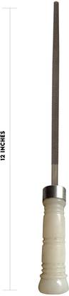 AMB 12 Inches Round File Knife Sharpening Steel