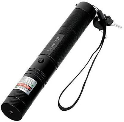 Iktu JD303 532nm Green Starry Adjustable Green Laser Pointer with Safety Key