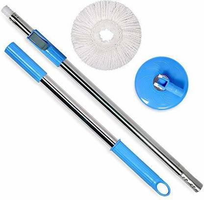 IMAXX Mop Handle Disk with Microfiber Refill Refill