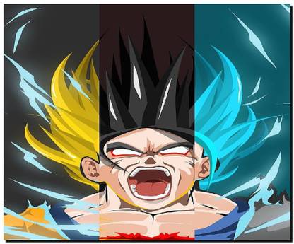 SKY DOT dragon ball son goku super saiyan dragon ball z Non Slip Base Mousepad