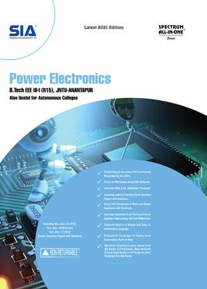 Power Electronics, B.Tech III-Year I-Sem (EEE) R15, JNTU-Anantapur, Latest 2021 Edition