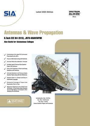 Antennas And Wave Propagation, B.Tech III-Year I-Sem (ECE) R15 JNTU-Anantapur, Latest 2021 Edition