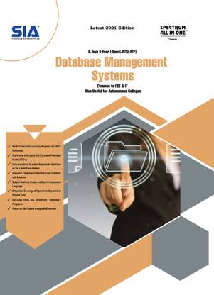 Database Management Systems, B.Tech II-Year I-Sem (CSE & IT) R19, JNTU-Anantapur, Latest 2021 Edition