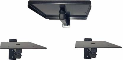 audiovan Shelf Speaker & Woofer Wall Mount 6 x 6 Inches Pack of 3 Pcs Speaker Mount