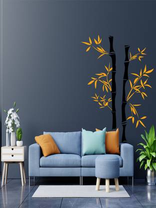 ALLURE 109 cm Bamboo Tree Non-Reusable Sticker