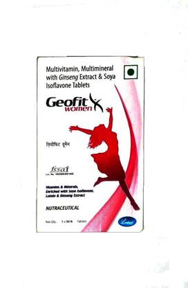 Leeford Geofit Woman - Daily Multivitamin, Multimineral, Enriched with Ginseng