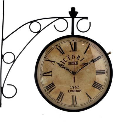 Dhani Creations Analog 18 cm X 18 cm Wall Clock