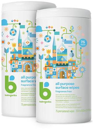 Babyganics All Purpose Surface Wipes